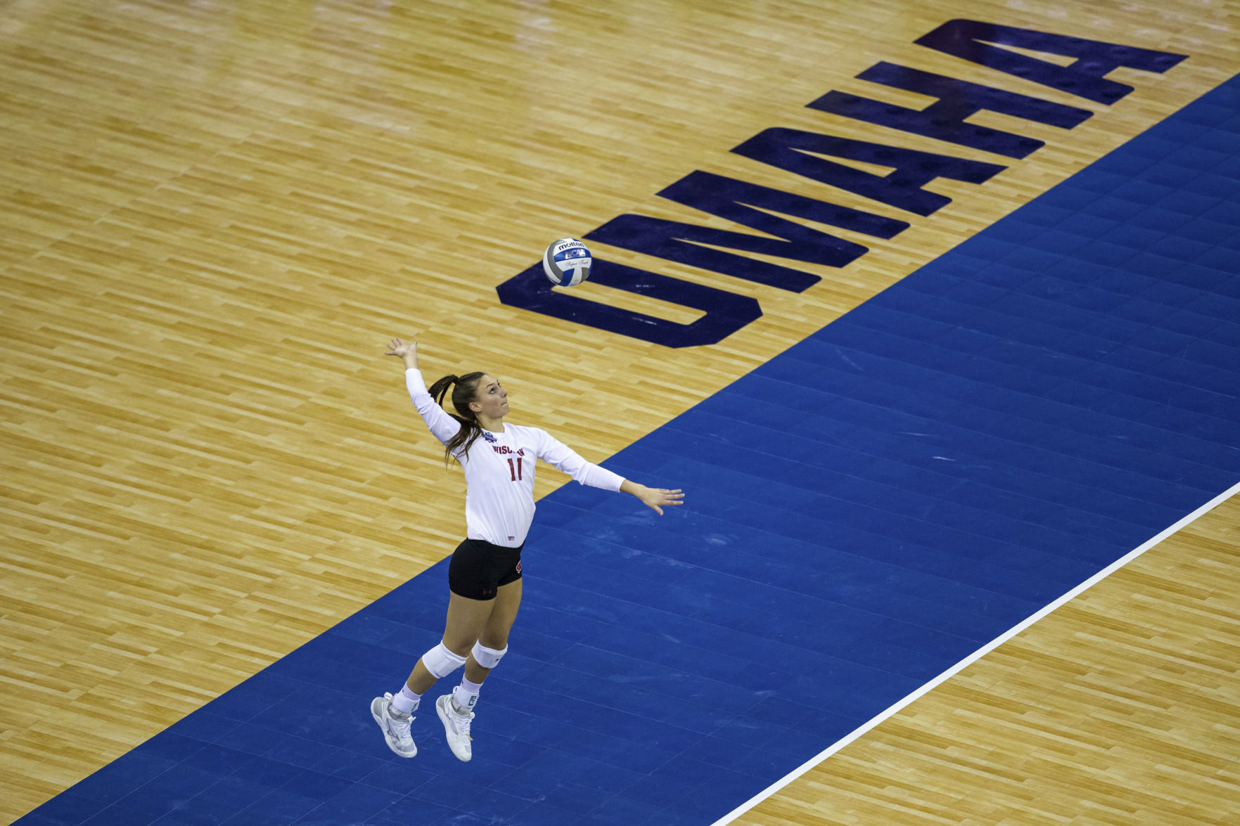 NCAA Texas Wisconsin Volleyball
